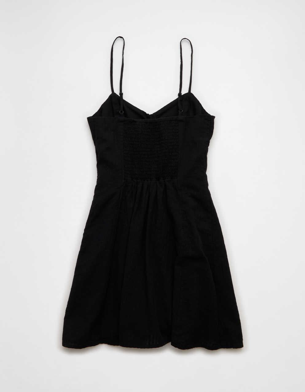 AE Sweetheart Button-Up Mini Dress