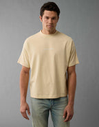 AE Laidback Luxe Heavyweight Oversized Logo Graphic T-Shirt