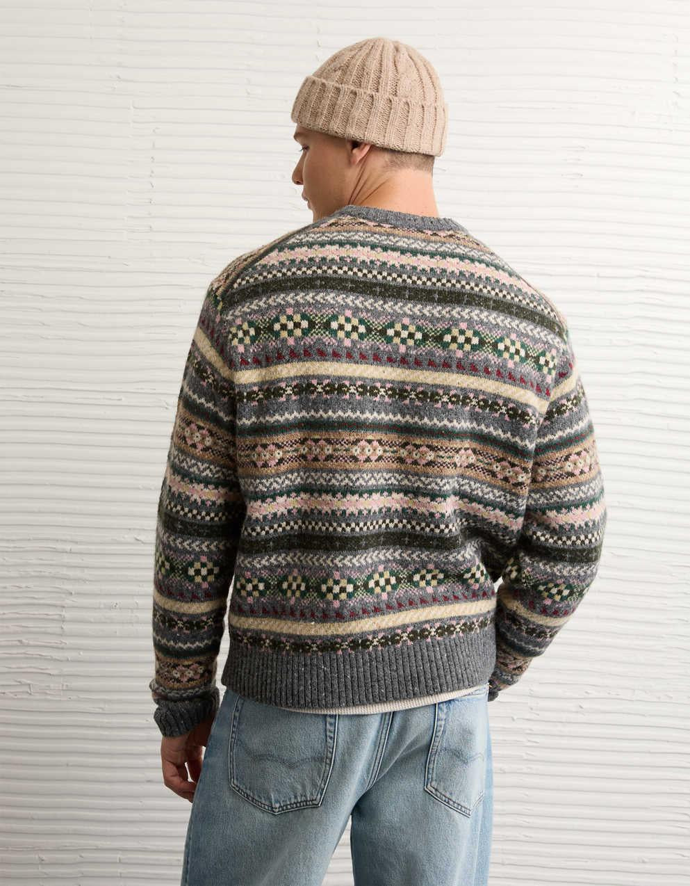 AE Cozy Cabin Fairisle Sweater