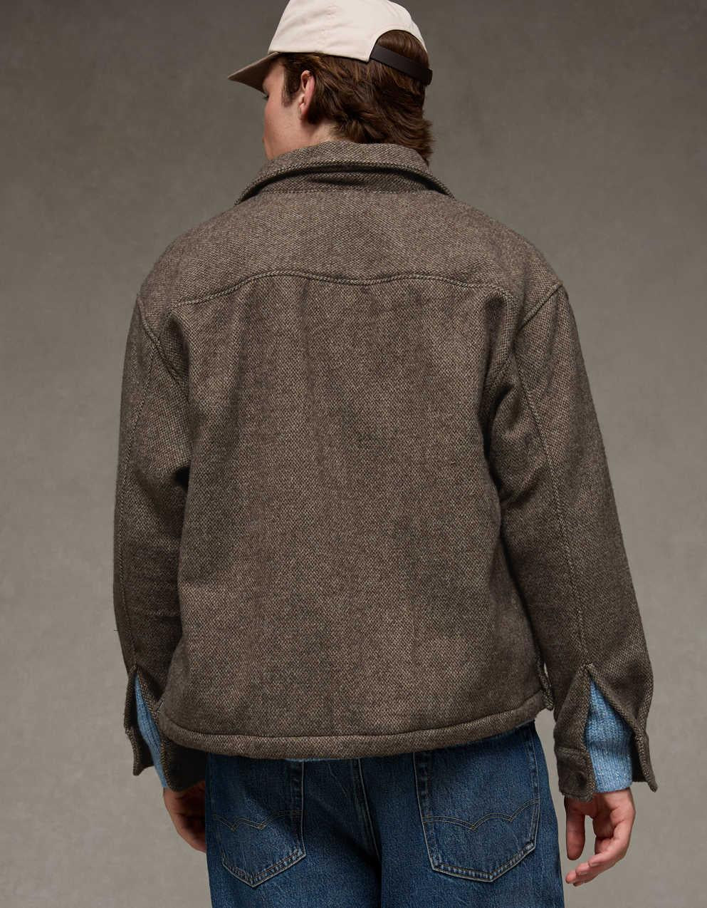 AE Textured Overshirt