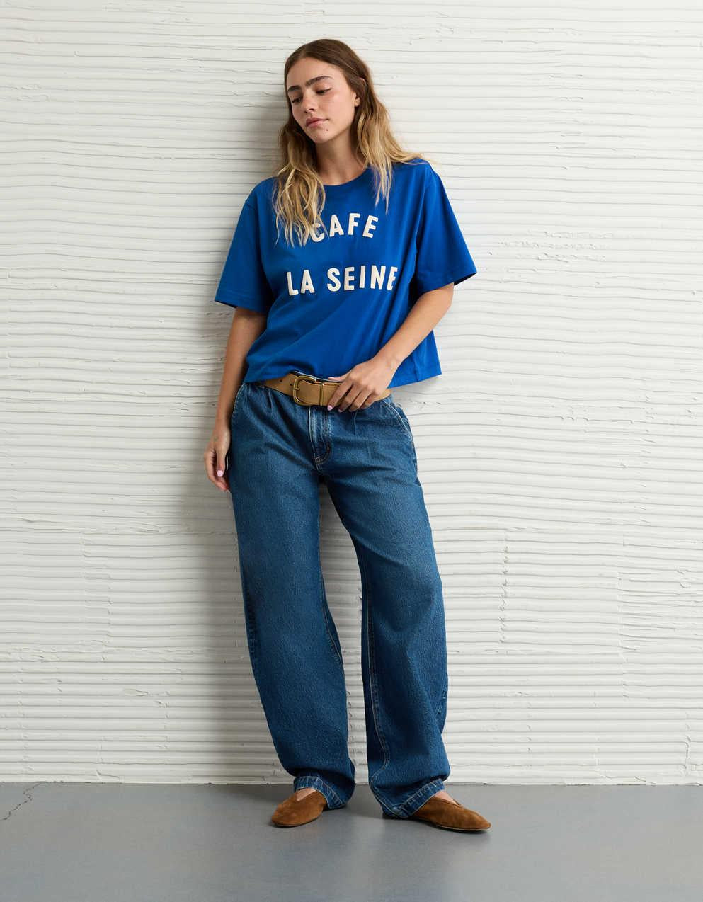 AE Boxy Destination Graphic T-Shirt