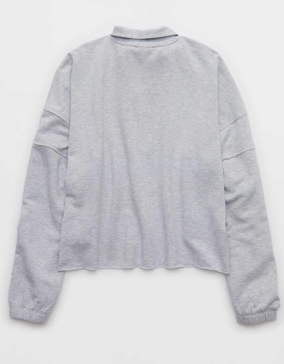 OFFLINE By Aerie OTT Seamed Quarter Zip Sweatshirt
