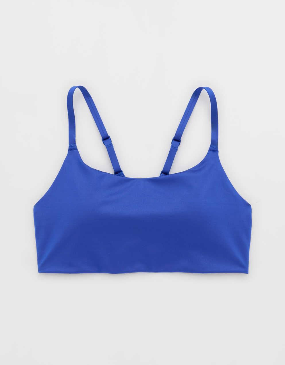 OFFLINE By Aerie Goals Gloss Strappy Sports Bra