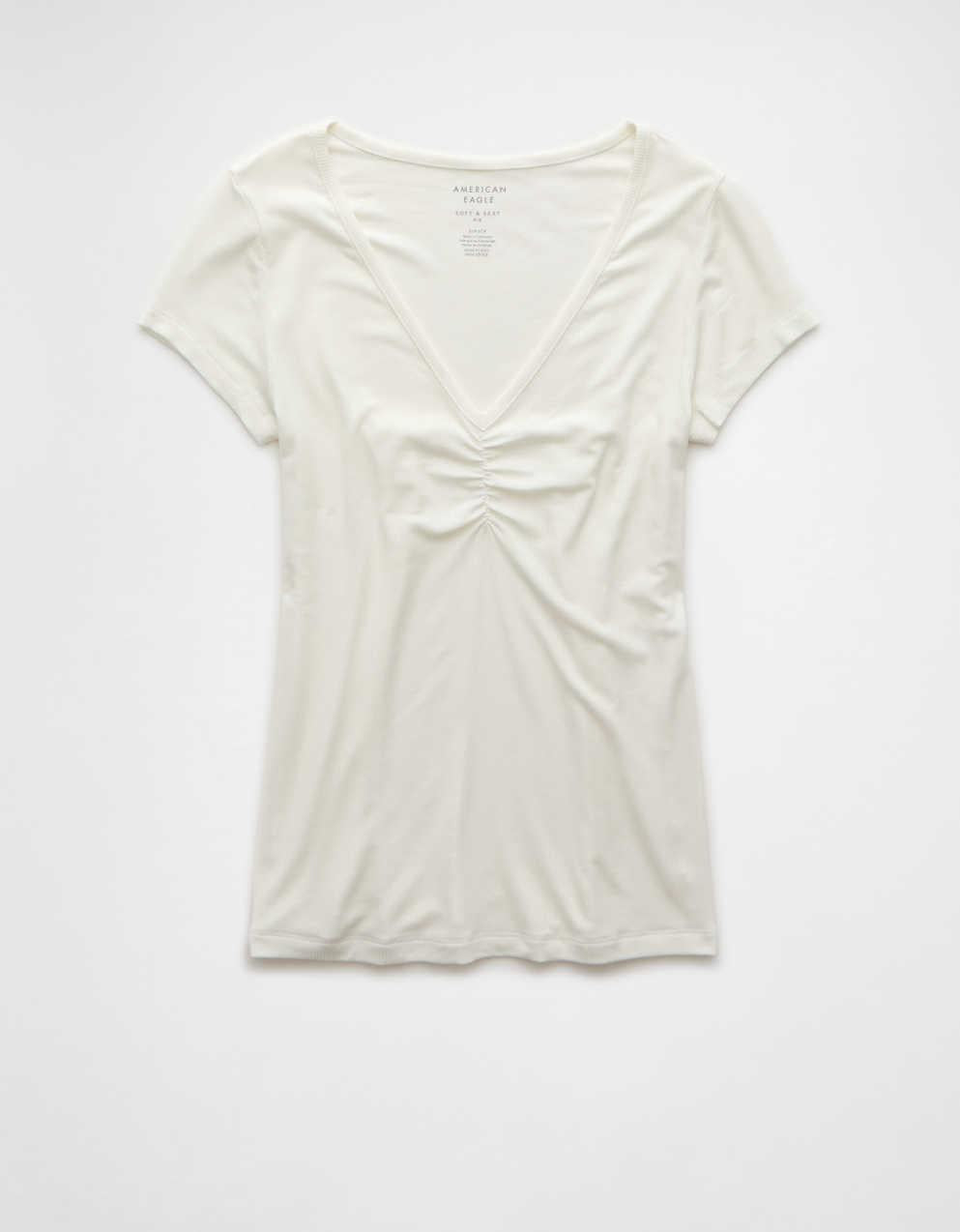AE Soft & Sexy Cinch-Front T-Shirt