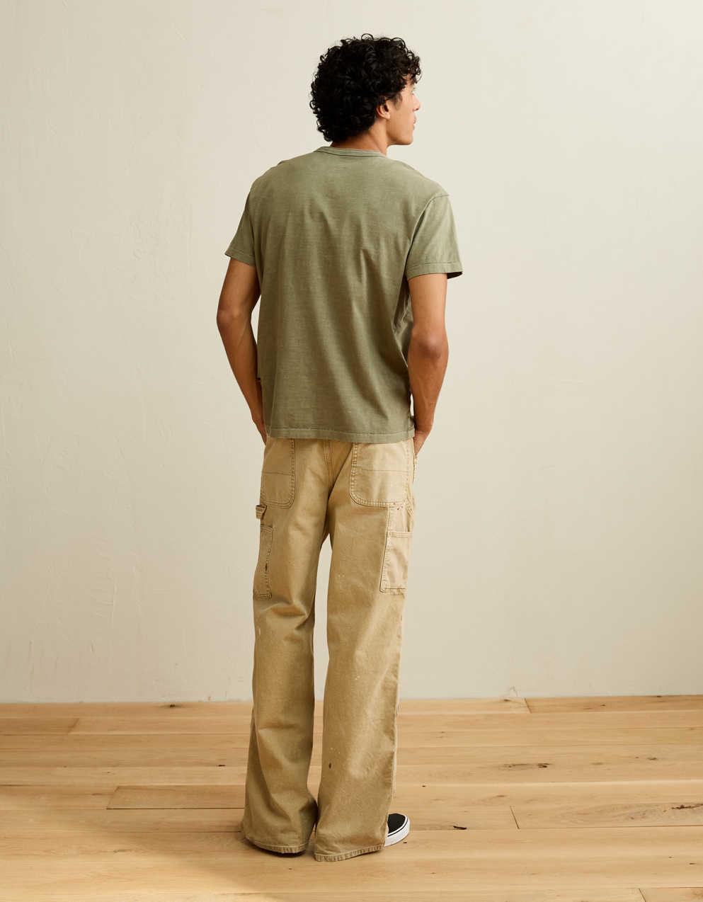 AE Vintage Relaxed Fit Henley T-Shirt