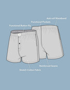 AEO Stretch Plaid Classic Boxer Short