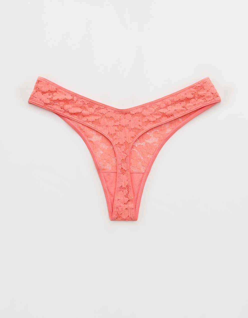 Show Off Festival Lace Thong Underwear