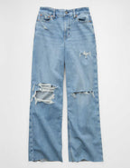 AE Curvy Super High-Waisted Baggy Wide-Leg Jean