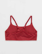 OFFLINE By Aerie Goals Gloss Strappy Sports Bra