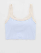 Offline By Aerie Real Me Low Key Ringer Longline Sports Bra