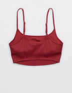 Aerie Ribbed Scoop Longline Bikini Top