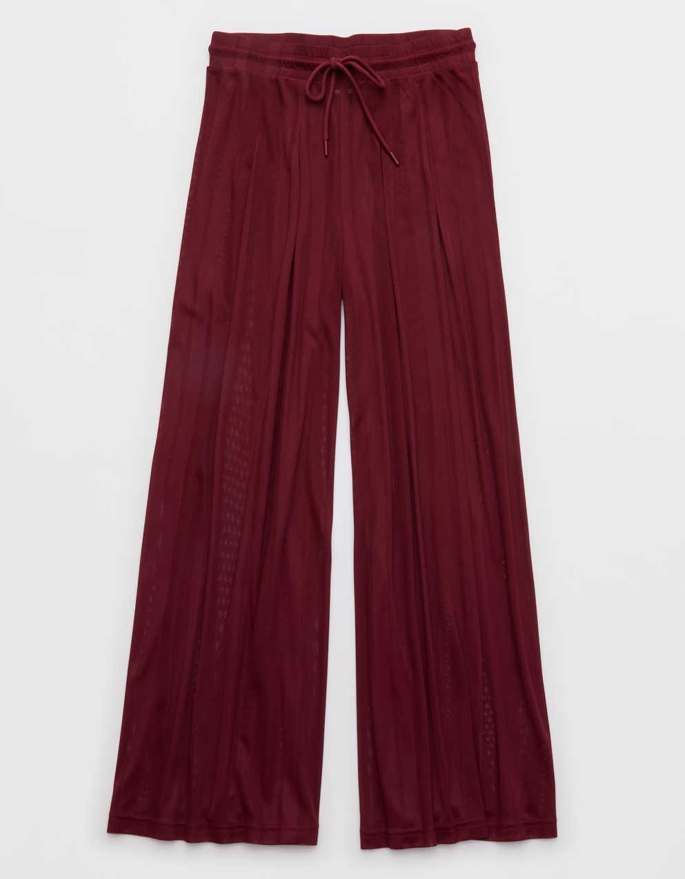 OFFLINE By Aerie Mesh Super Wide Leg Pant