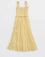 Aerie At The Barre Smocked Dress