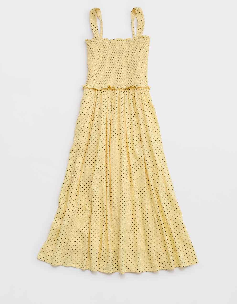 Aerie At The Barre Smocked Dress