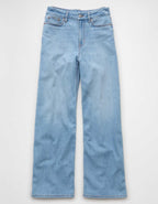 AE Curvy Super High-Waisted Baggy Wide-Leg Jean