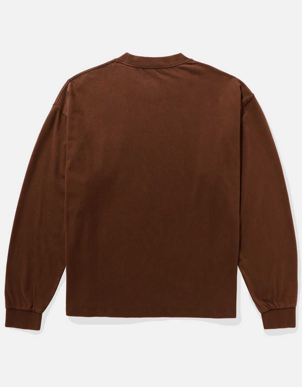 AE Oversized Long-Sleeve Heavyweight Pocket T-Shirt